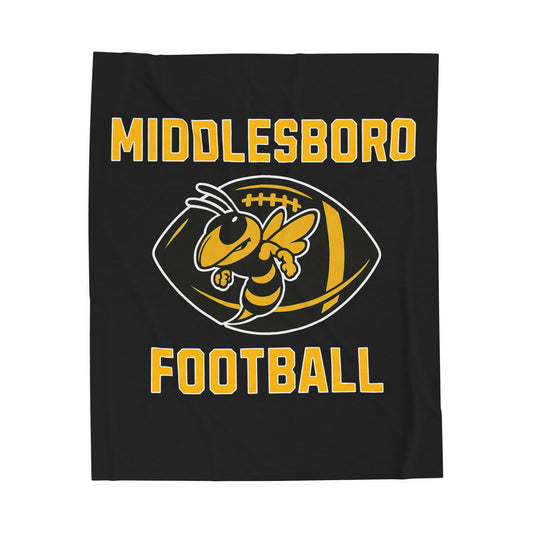 Middlesboro Football Plush Blanket | The Narrows Co.