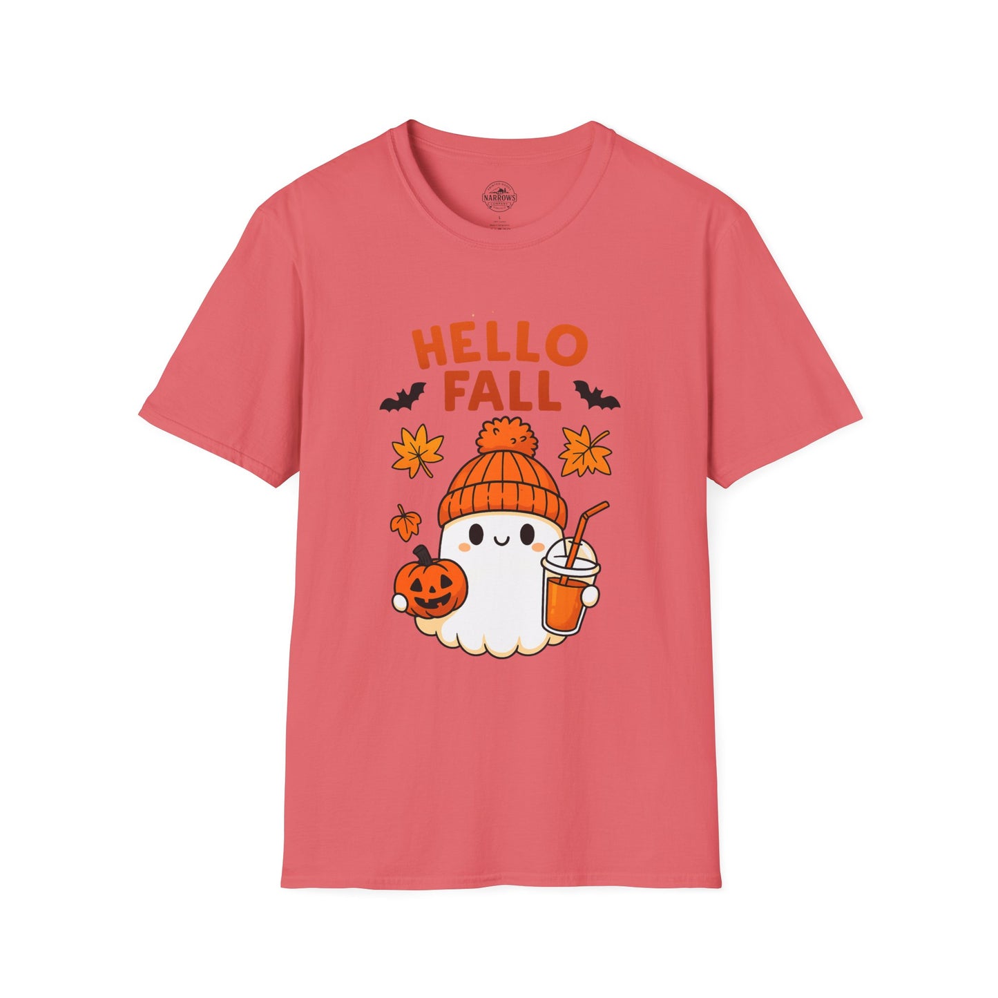 Hello Fall Ghost Tee | The Narrows Co.