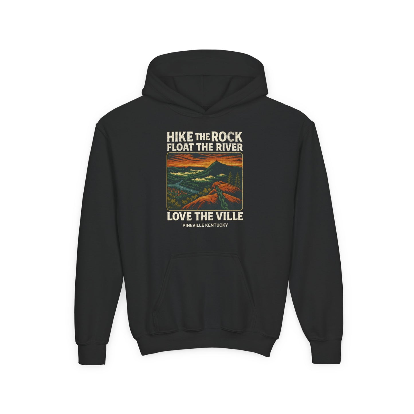 Hike the Rock Youth Hoodie | The Narrows Co.
