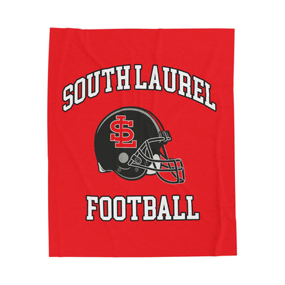 South Laurel Football Plush Blanket | The Narrows Co.
