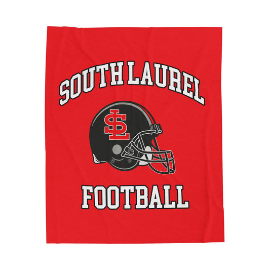 South Laurel Football Plush Blanket | The Narrows Co.
