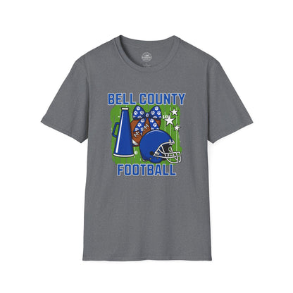 Bell County Cheerful Football Tee | The Narrows Co.