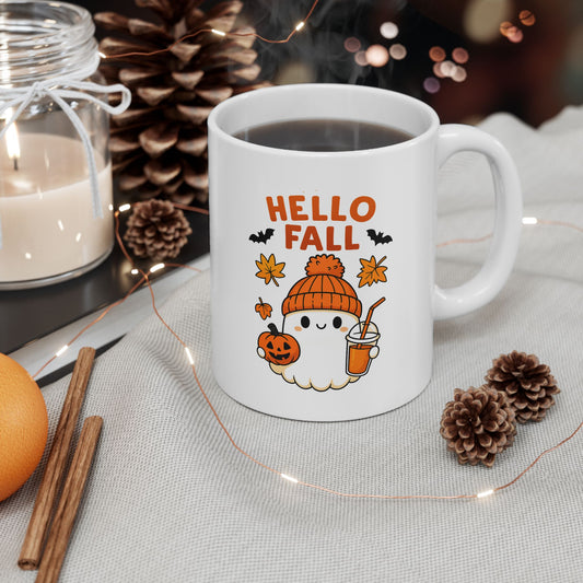 Hello Fall Ceramic Mug | The Narrows Co.