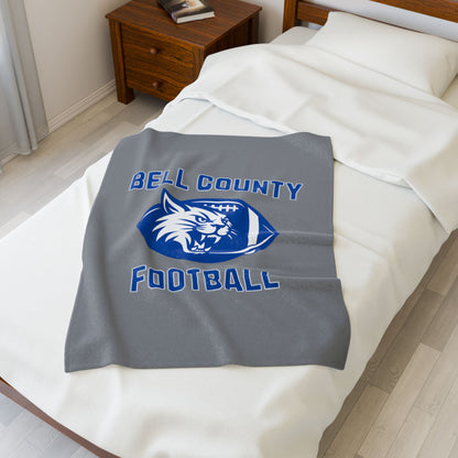 Bell County Football Plush Blanket | The Narrows Co.