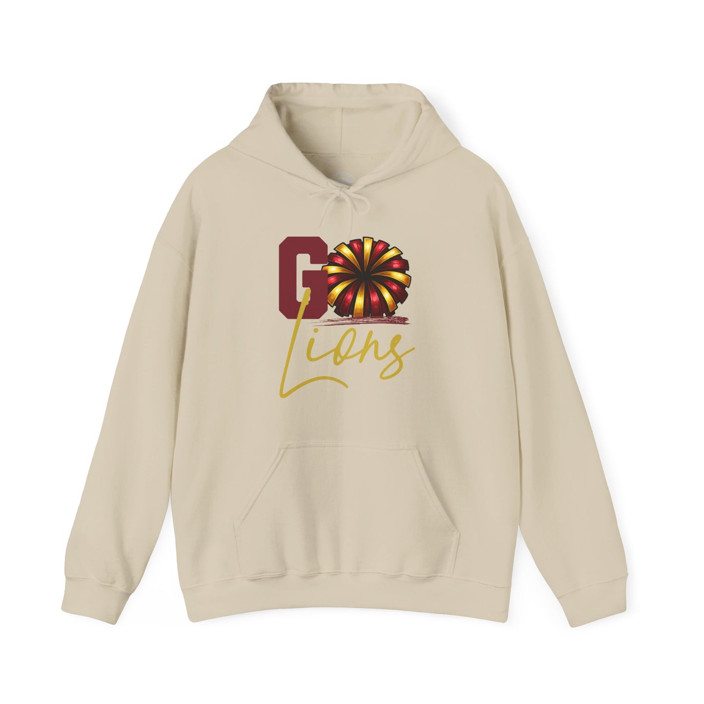 Pineville Cheer GO LIONS Hoodie | The Narrows Co.