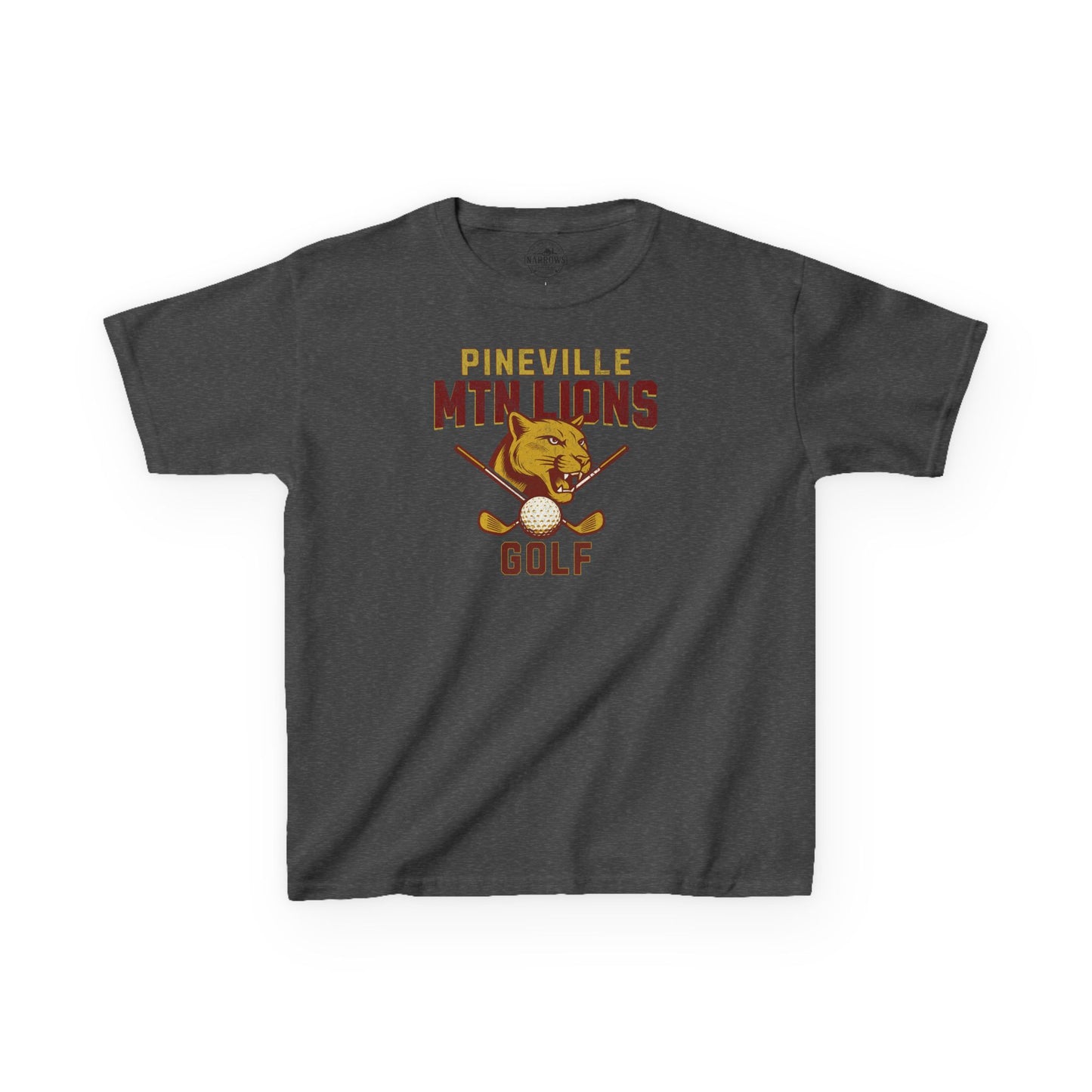 Pineville Golf - Youth Mtn Lions Tee | The Narrows Co.