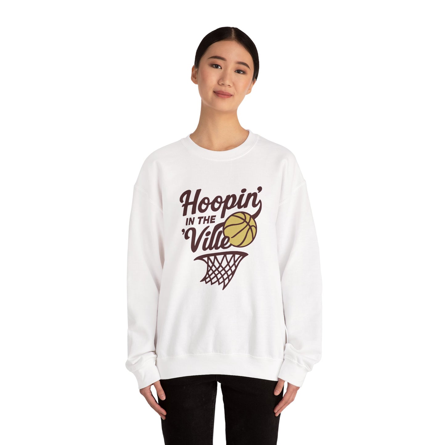 Hoopin' in the Ville Sweatshirt | The Narrows Co.