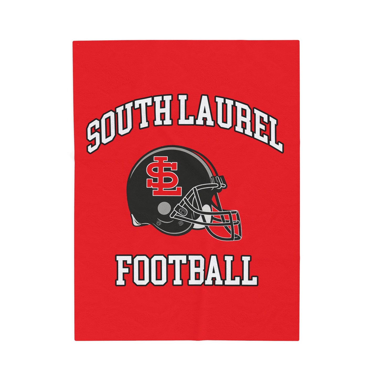 South Laurel Football Plush Blanket | The Narrows Co.