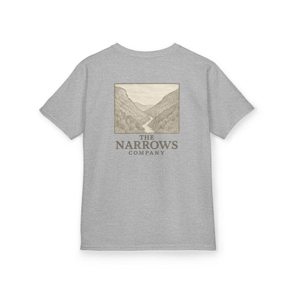 Pencil Sketch Narrows - Kids Tee  | The Narrows Co.
