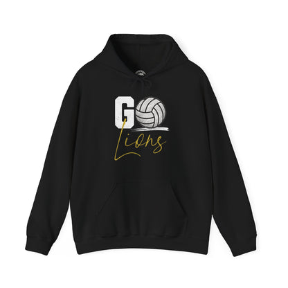 Pineville Volleyball Go Lions Hoodie | The Narrows Co.