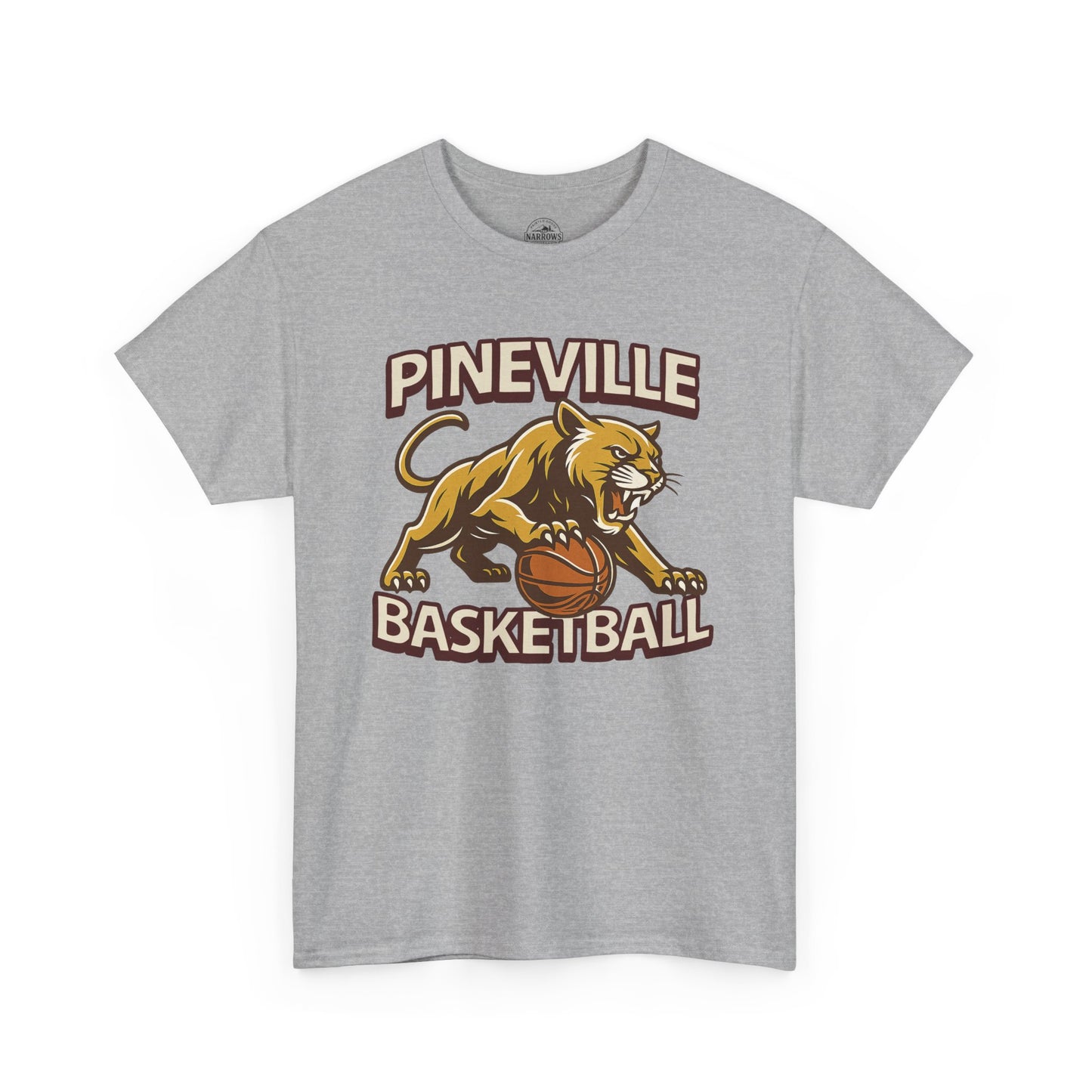 Pineville Basketball Tee | The Narrows Co.