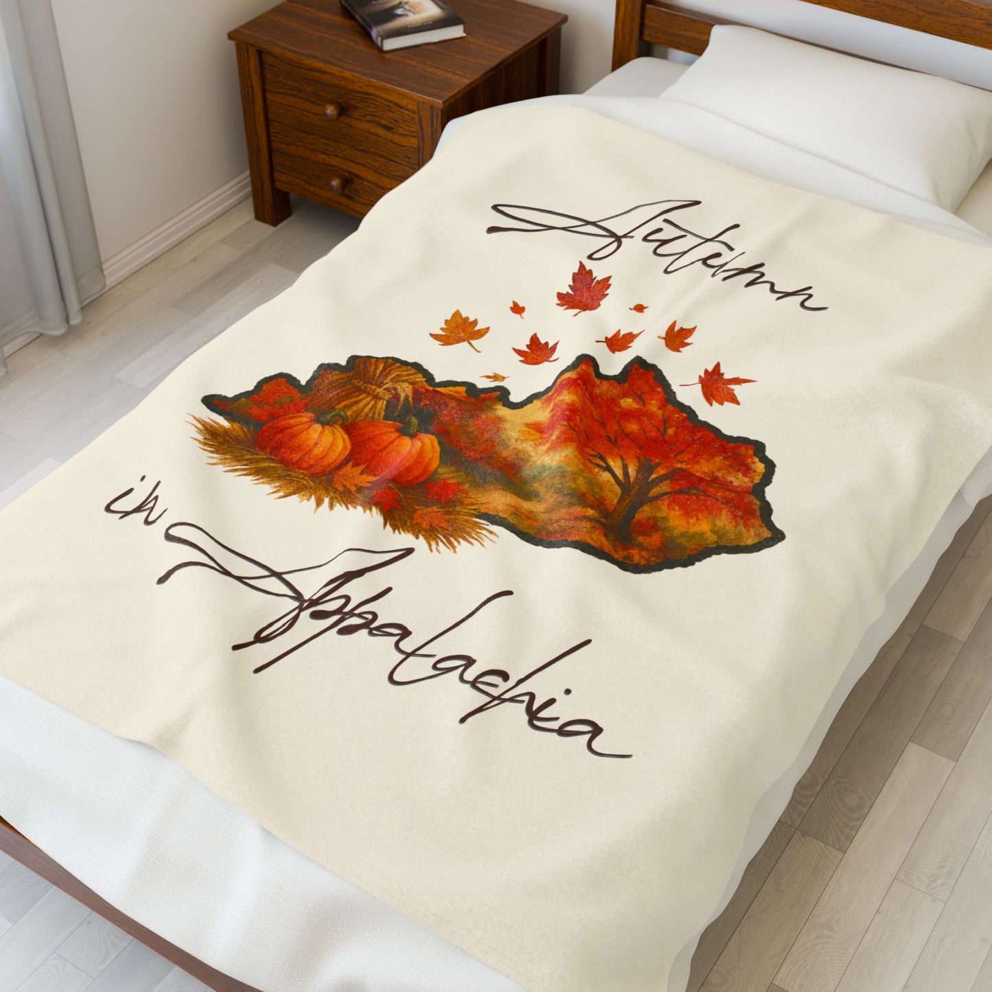 Autumn in Appalachia Plush Blanket | The Narrows Co.