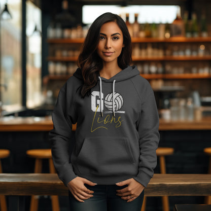 Pineville Volleyball Go Lions Hoodie | The Narrows Co.