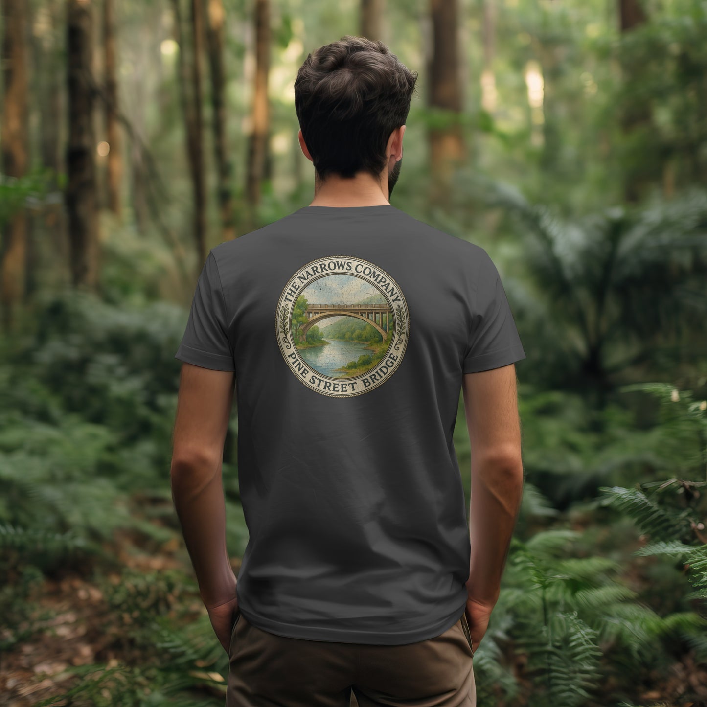 Pine Street Bridge Tee | The Narrows Co.