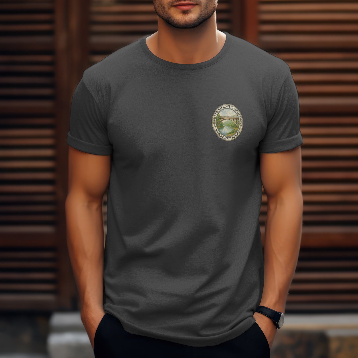 Pine Street Bridge Tee | The Narrows Co.