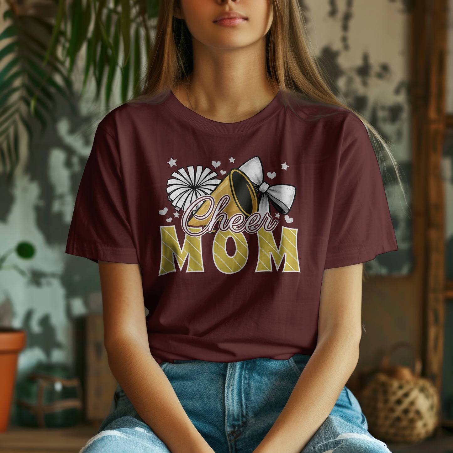 Pineville Cheer Mom Tee | The Narrows Co.