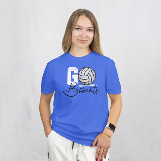 Bell County Volleyball Go Bobcats Tee | The Narrows Co.