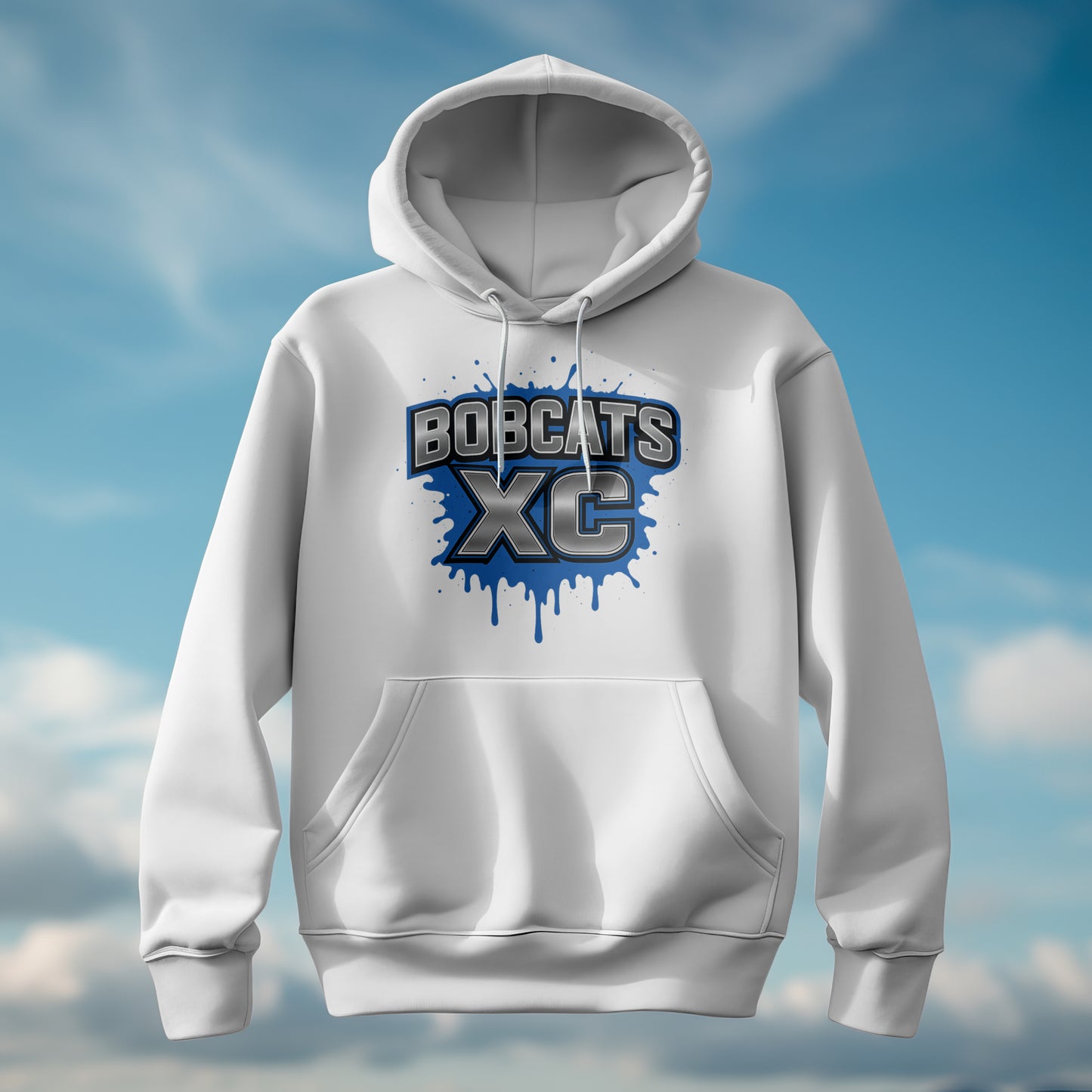 Bobcat XC Paint Splatter Hoodie | The Narrows Co.