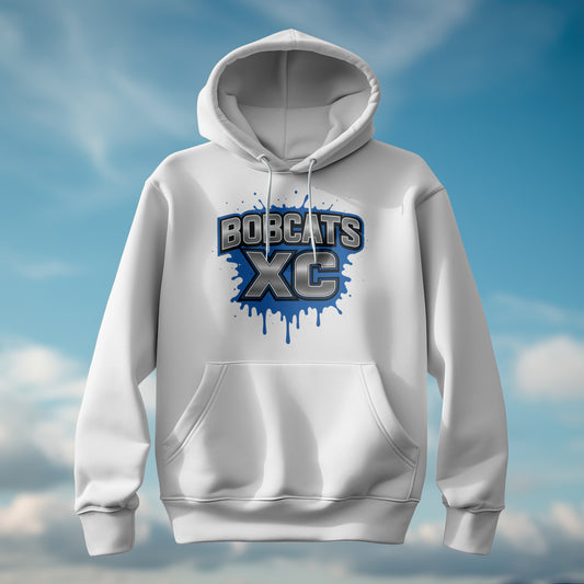 Bobcat XC Paint Splatter Hoodie | The Narrows Co.