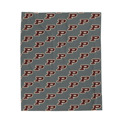 Pineville Power P Plush Blanket | The Narrows Co.