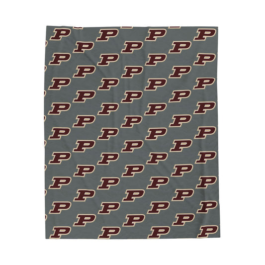 Pineville Power P Plush Blanket | The Narrows Co.