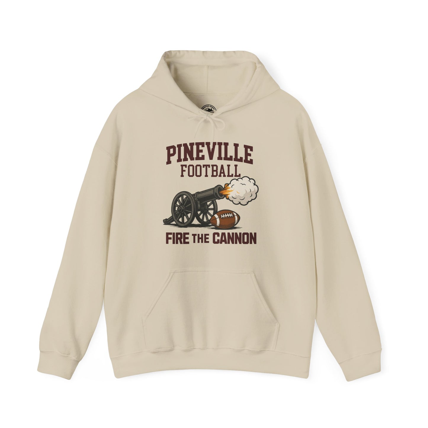 Pineville Football FIRE THE CANNON Hoodie | The Narrows Co.