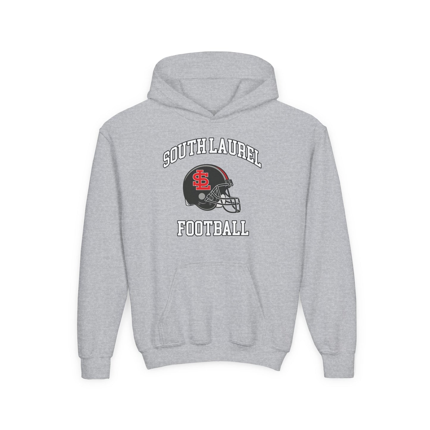South Laurel - SL Black Helmet - Youth Hoodie | The Narrows Co.