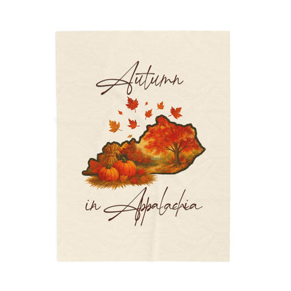 Autumn in Appalachia Plush Blanket | The Narrows Co.