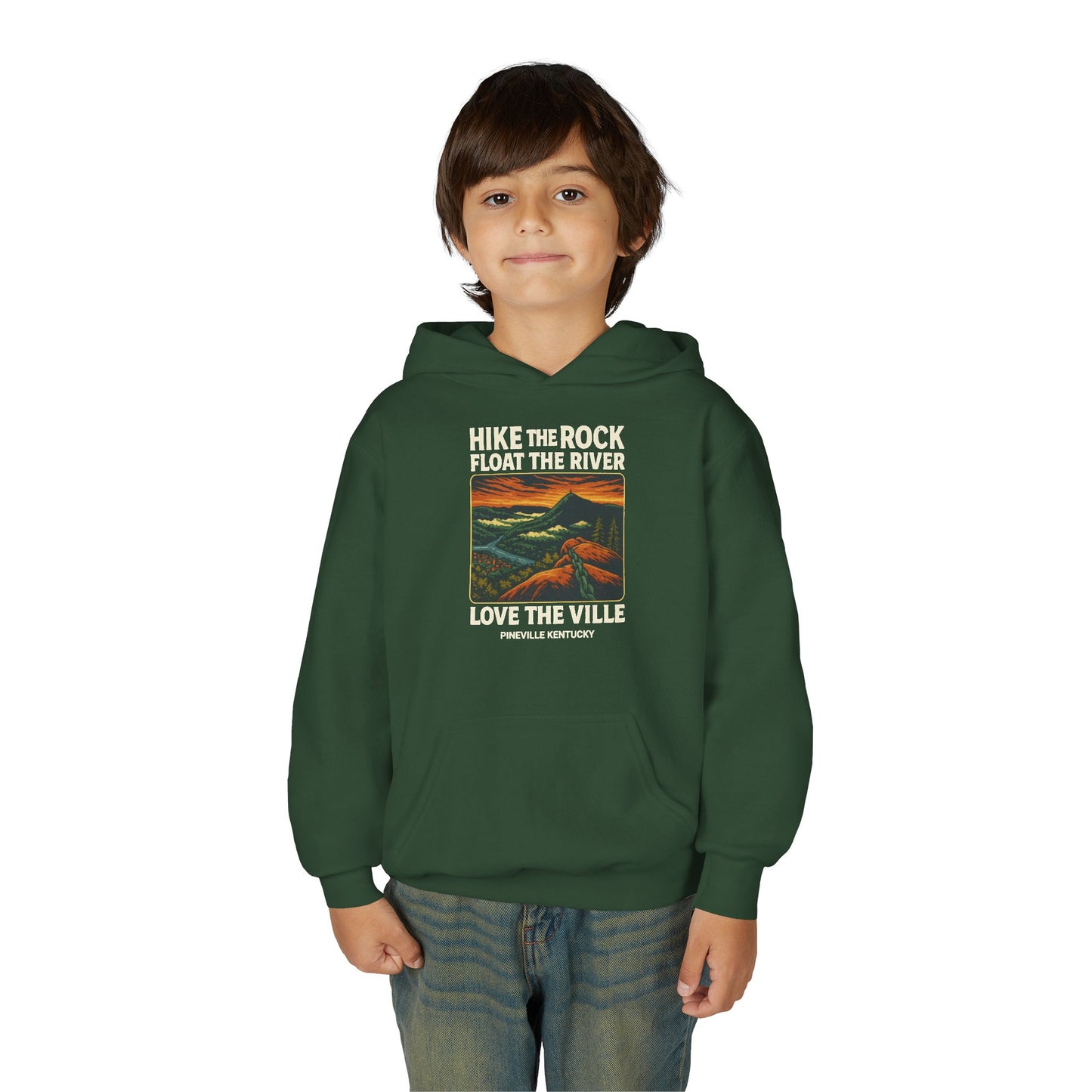 Hike the Rock Youth Hoodie | The Narrows Co.