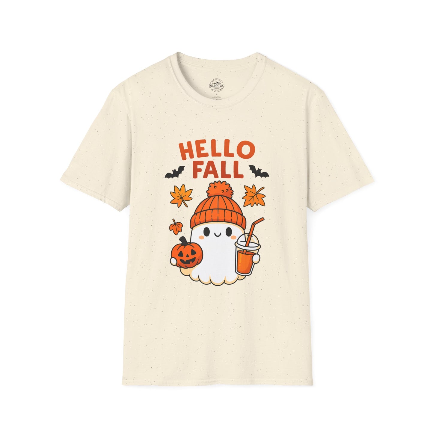 Hello Fall Ghost Tee | The Narrows Co.