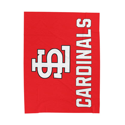 South Laurel - SL Cardinals - Plush Blanket | The Narrows Co.