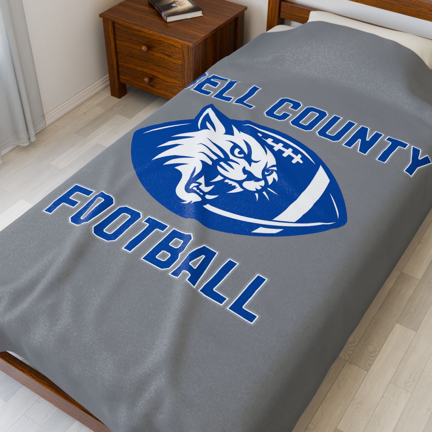 Bell County Football Plush Blanket | The Narrows Co.
