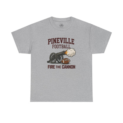 Pineville Football FIRE THE CANNON Tee | The Narrows Co.