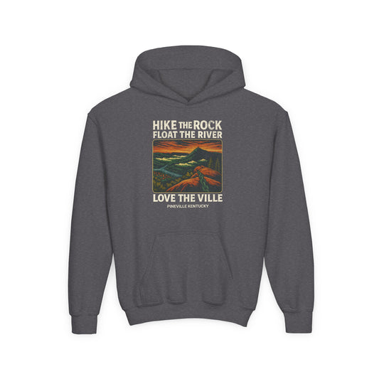 Hike the Rock Youth Hoodie | The Narrows Co.