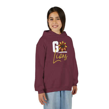 Pineville Cheer GO LIONS Youth Sweatshirt | The Narrows Co.