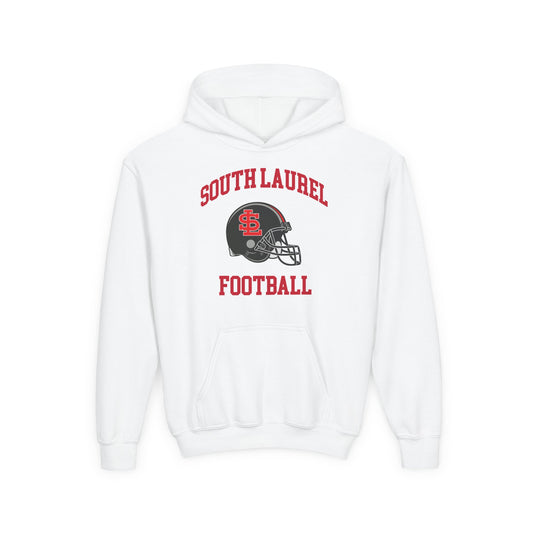 South Laurel - SL Black Helmet - Youth Hoodie | The Narrows Co.