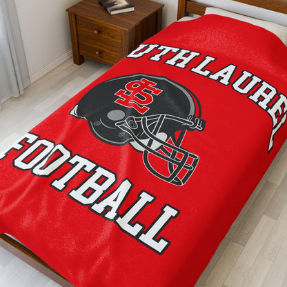 South Laurel Football Plush Blanket | The Narrows Co.