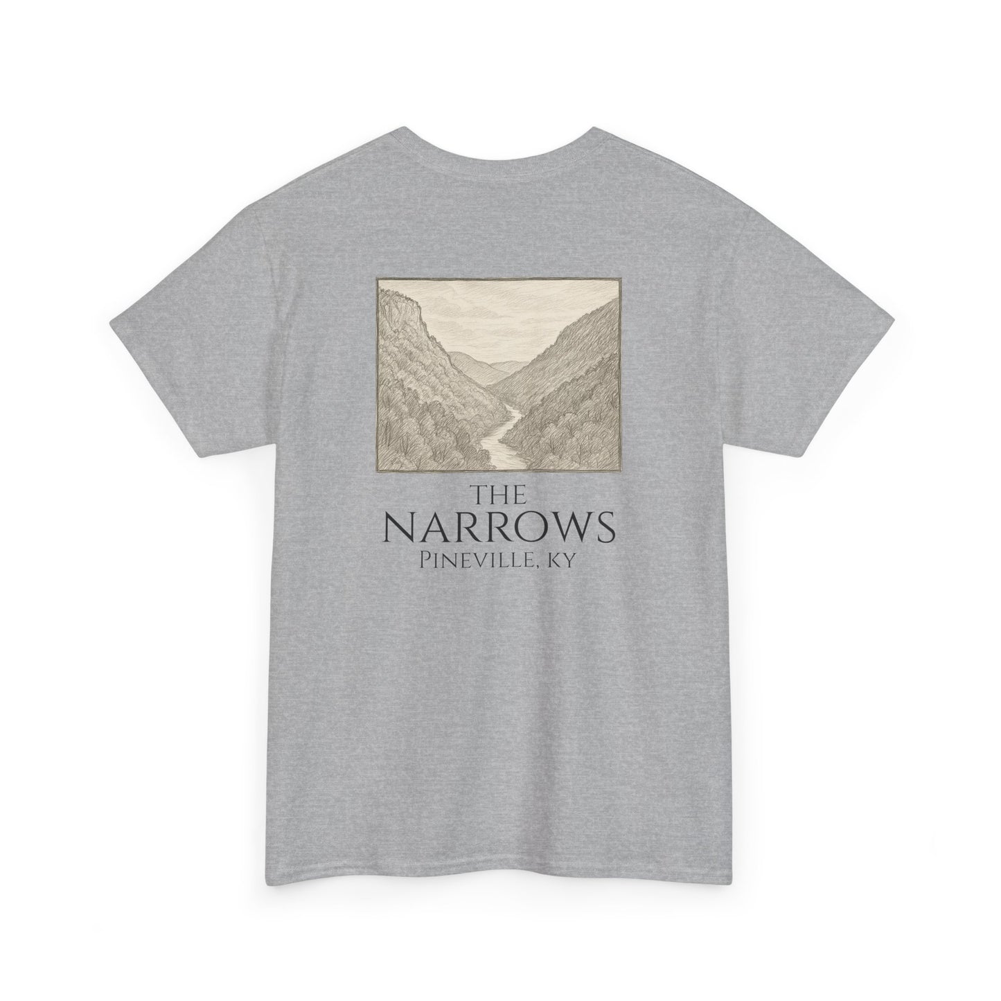 The Narrows Pencil Sketch Tee