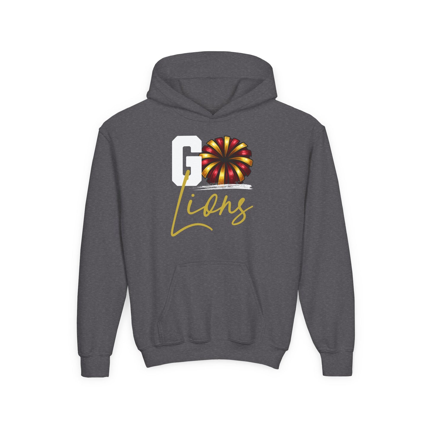 Pineville Cheer GO LIONS Youth Sweatshirt | The Narrows Co.