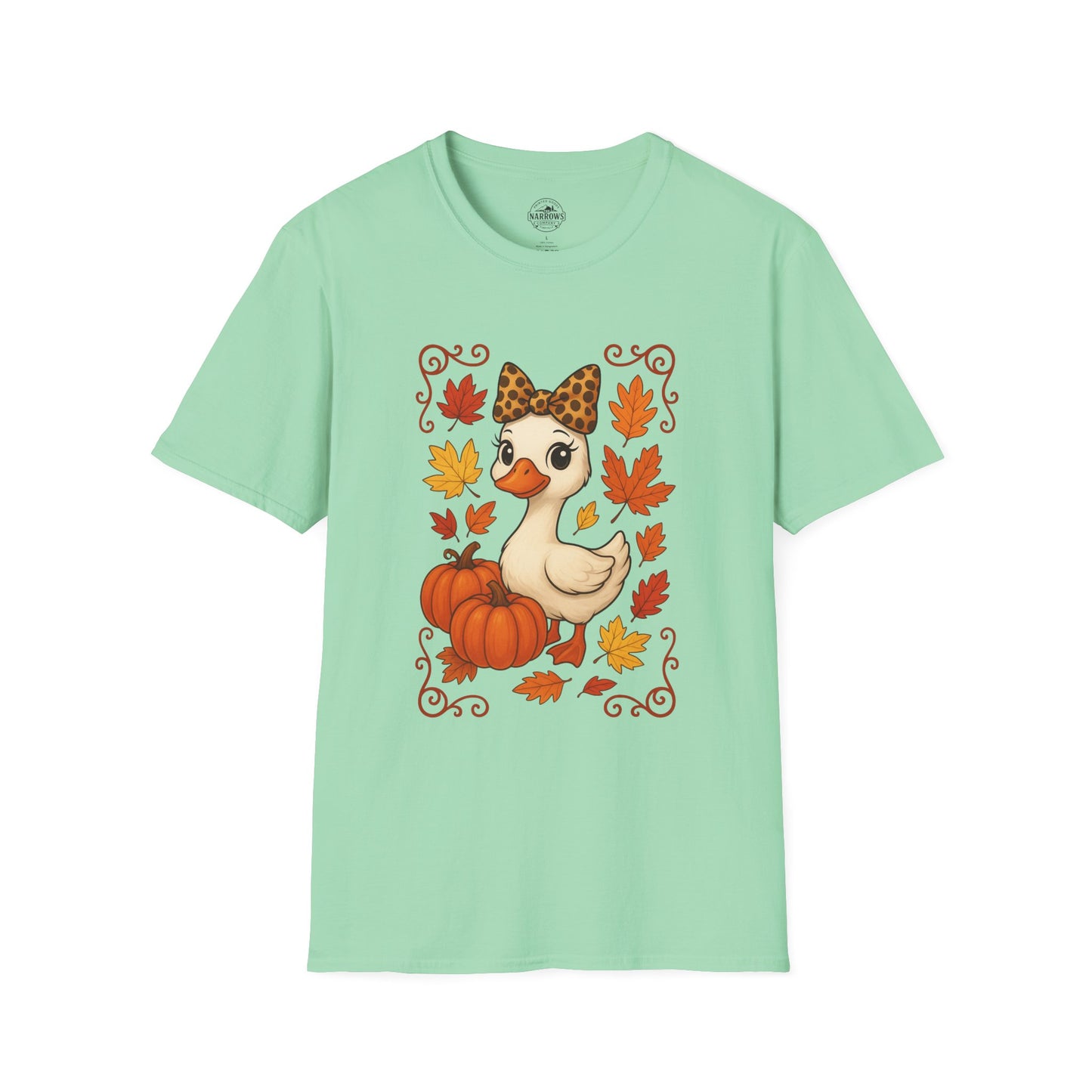 Cute Fall Duck Tee | The Narrows Co.