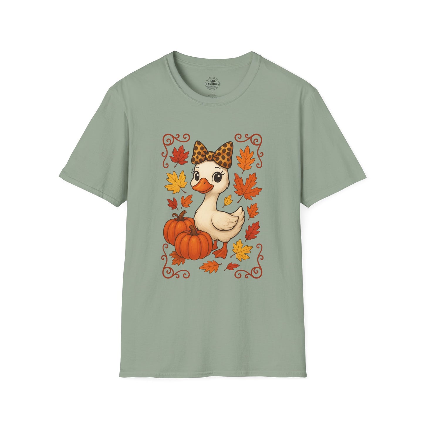 Cute Fall Duck Tee | The Narrows Co.