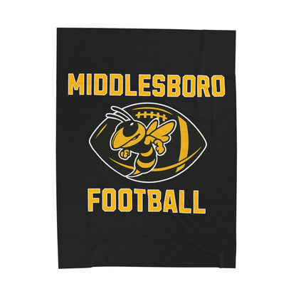 Middlesboro Football Plush Blanket | The Narrows Co.