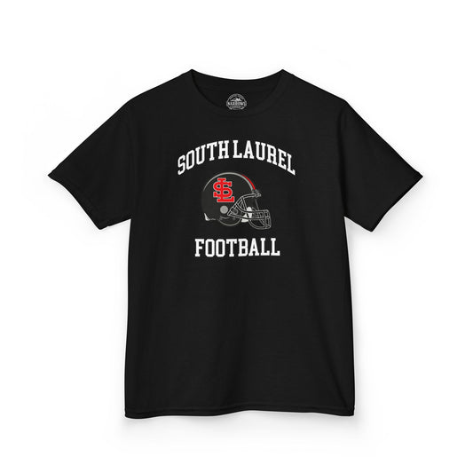 South Laurel - SL Black Helmet - Youth Tee | The Narrows Co.