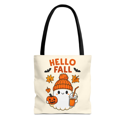 Hello Fall Autumn Tote Bag | The Narrows Co.