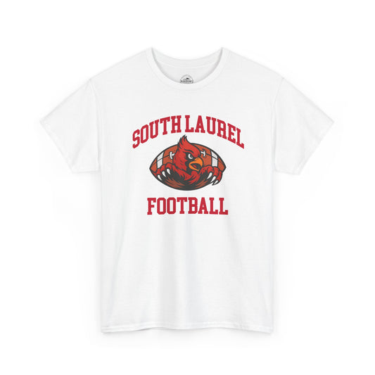 South Laurel - Cardinal with Football - Tee | The Narrows Co.