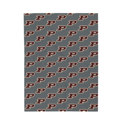 Pineville Power P Plush Blanket | The Narrows Co.