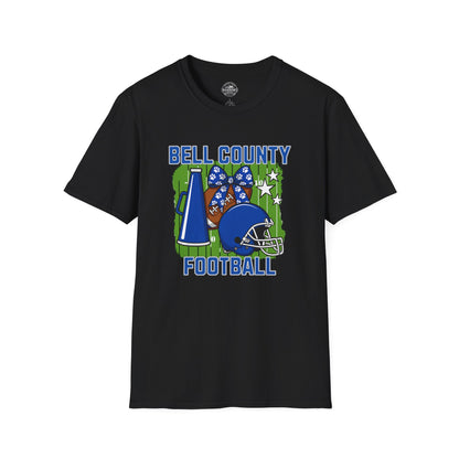 Bell County Cheerful Football Tee | The Narrows Co.
