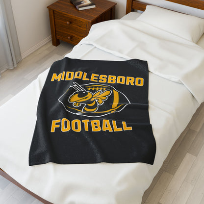 Middlesboro Football Plush Blanket | The Narrows Co.