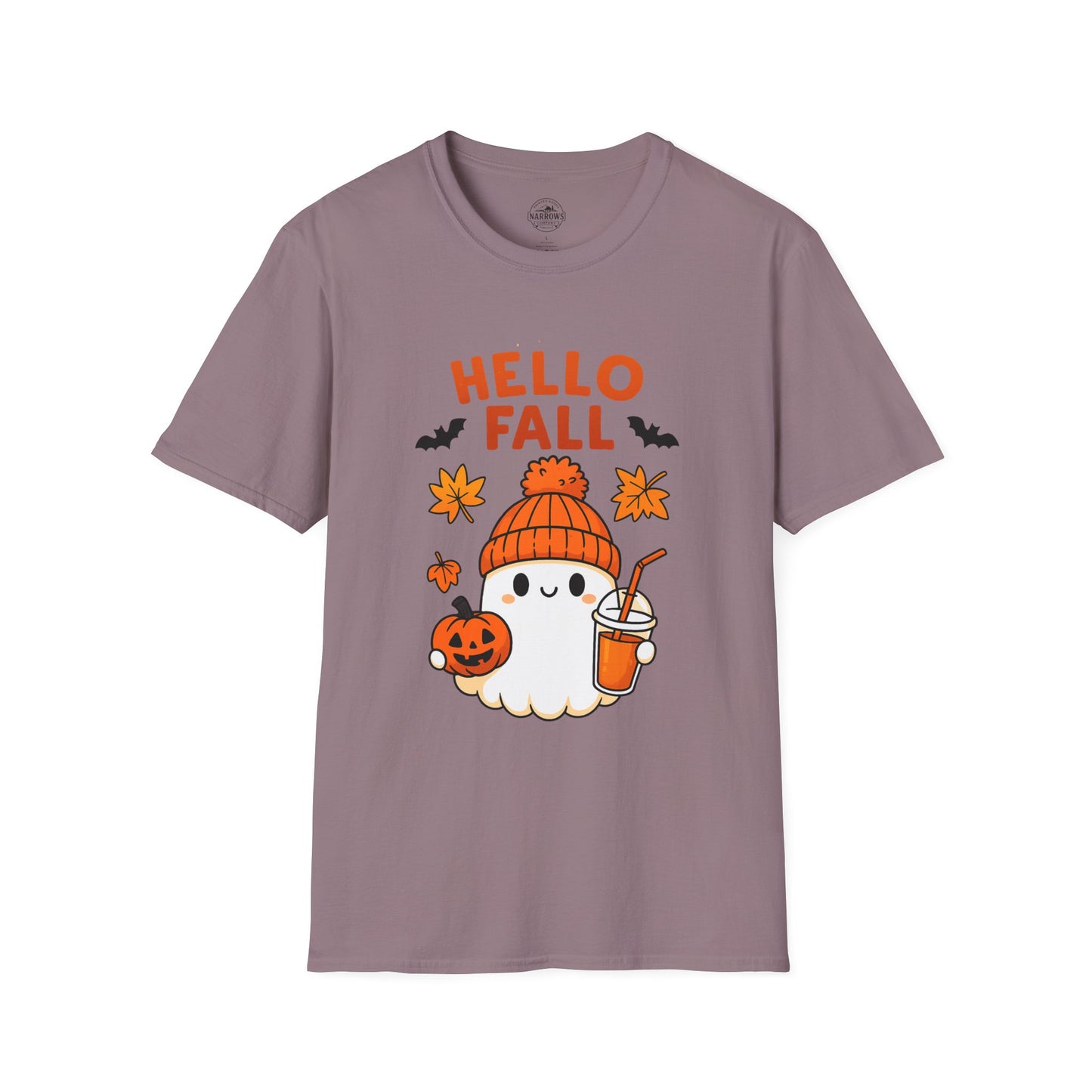 Hello Fall Ghost Tee | The Narrows Co.