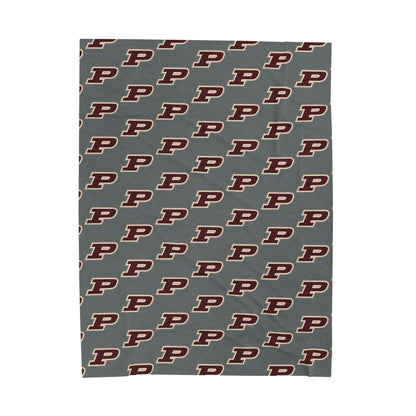Pineville Power P Plush Blanket | The Narrows Co.